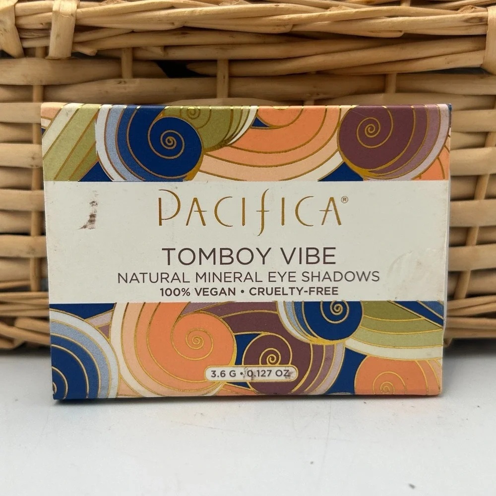 PACIFICA BEAUTY Natural Mineral 5 Eyeshadow Palette Tomboy Vibe Vegan NEW